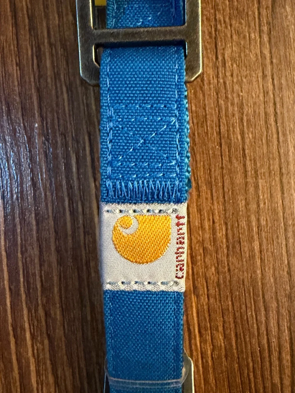 Carhartt Nylon Dog Collar, Marine Blue, Water Repellent, Size Medium, 12-18 in